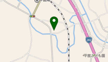 ホワイト急便 平舘店の地図画像