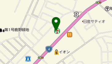 ホワイト急便 柴田バイパス店の地図画像