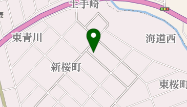 ホワイト急便 大河原西桜町店の地図画像