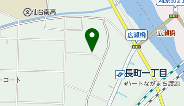 ホワイト急便 長町1丁目店の地図画像