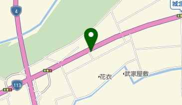 ホワイト急便 白石西益岡店の地図画像