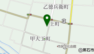 ホワイト急便 黒石上町店の地図画像