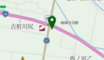 ホワイト急便 坂下緑町店の地図画像