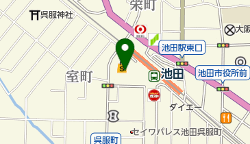 DOUX SAC'S(ドゥ サックス) 池田イケディア店の地図画像