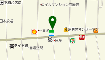麺屋 三乃和の地図画像