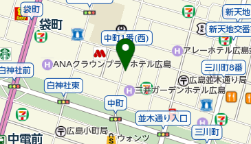 WeBase(ウィーベース) 広島の地図画像