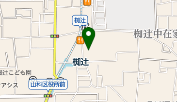 ベビーフェイスプラネッツ 山科椥辻店の地図画像