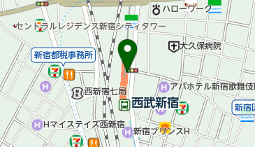 スマホ修理工房 西武新宿ペペ店の地図画像