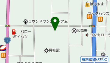 月桂冠株式会社 大手蔵製品工場の地図画像