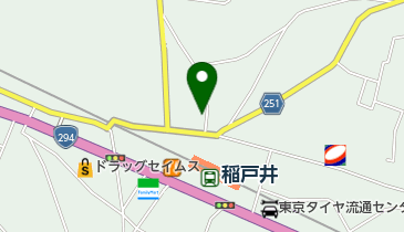 ホワイト急便 中村屋店の地図画像