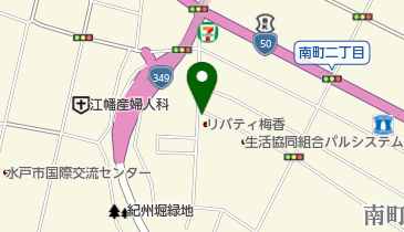 ホワイト急便 梅香店の地図画像