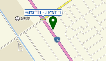 ホワイト急便 南幌店の地図画像