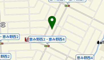 ホワイト急便 恵み野西1丁目店の地図画像