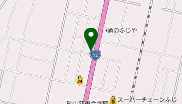 ホワイト急便 岡元店の地図画像