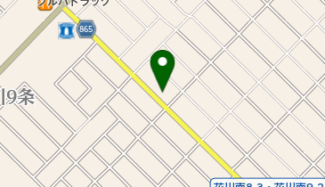 ホワイト急便 花川南8条店の地図画像