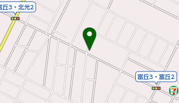 ホワイト急便 富丘3丁目店の地図画像