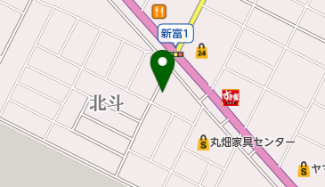 ホワイト急便 北斗クボタ店の地図画像