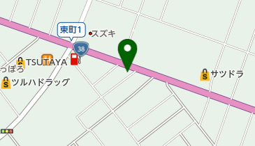 ホワイト急便 新町3丁目店の地図画像