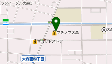 HAPiNS(ハピンズ) マチノマ大森店の地図画像
