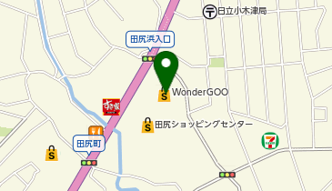 WonderGOO 日立田尻店の地図画像