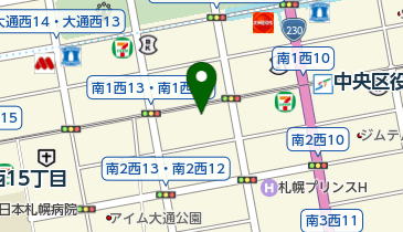 BEER CELLAR SAPPORO(ビアセラーサッポロ)の地図画像