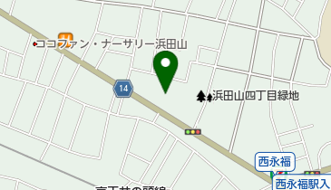 レクサス浜田山の地図画像