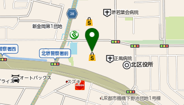 ジャンカラ 新金岡駅前店の地図画像