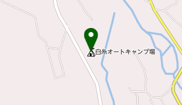 白糸オートキャンプ場の地図画像