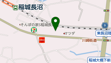 伝説のすた丼屋 イオンタウン稲城長沼店の地図画像