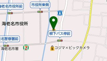 ダイソー 島忠海老名店の地図画像