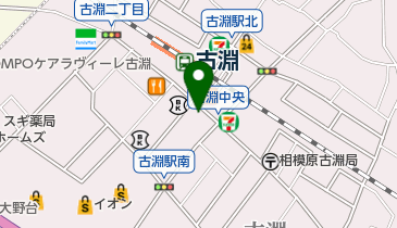 牛たん弁慶 本店 古淵店の地図画像