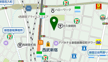 韓国語教室 K Village(ビレッジ) 新大久保本校の地図画像