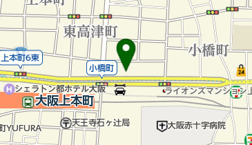 からら上本町の地図画像