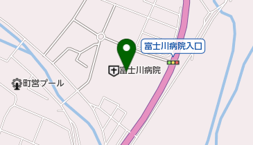 サンビューふじかわの地図画像