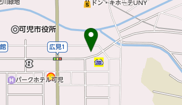可茂准看護学校の地図画像