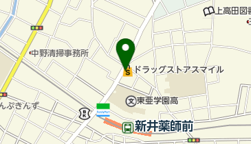 スタジオ 中野シェイプレスの地図画像