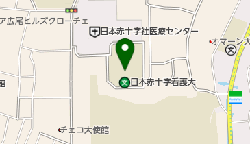 日本赤十字社幹部看護師研修センターの地図画像