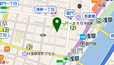 FANS(ファンズ) 浅草本店の地図画像