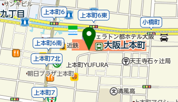 近鉄グループホールディングス株式会社 本社の地図画像