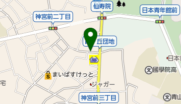 ウィルトスワイン神宮前の地図画像