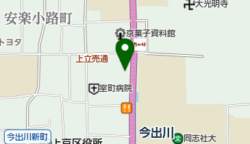 同志社大学 寒梅館ハーディーホールの地図画像