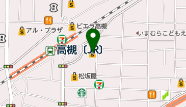 ナンディ グリーンプラザたかつき1号館店の地図画像