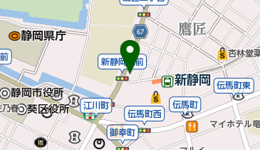 新東京紅茶 静岡店の地図画像