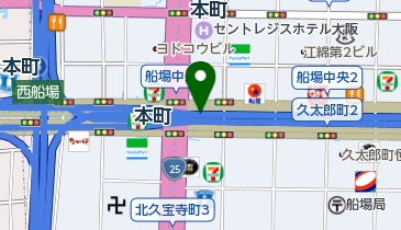 エアトリチケット by ジャパンギフトサービス 本町9号館店の地図画像