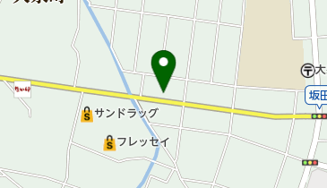 ホワイト急便 対比地ふとん店の地図画像