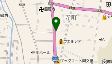 ホワイト急便 逢莱町店の地図画像