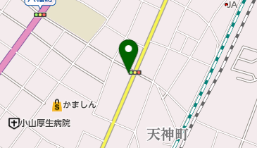 ホワイト急便 天神町店の地図画像