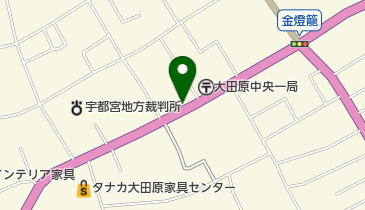 ホワイト急便 大田原中央店の地図画像