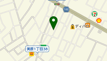 ホワイト急便 美原こっとん店の地図画像