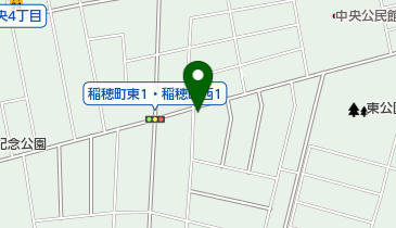 ホワイト急便 稲穂店の地図画像